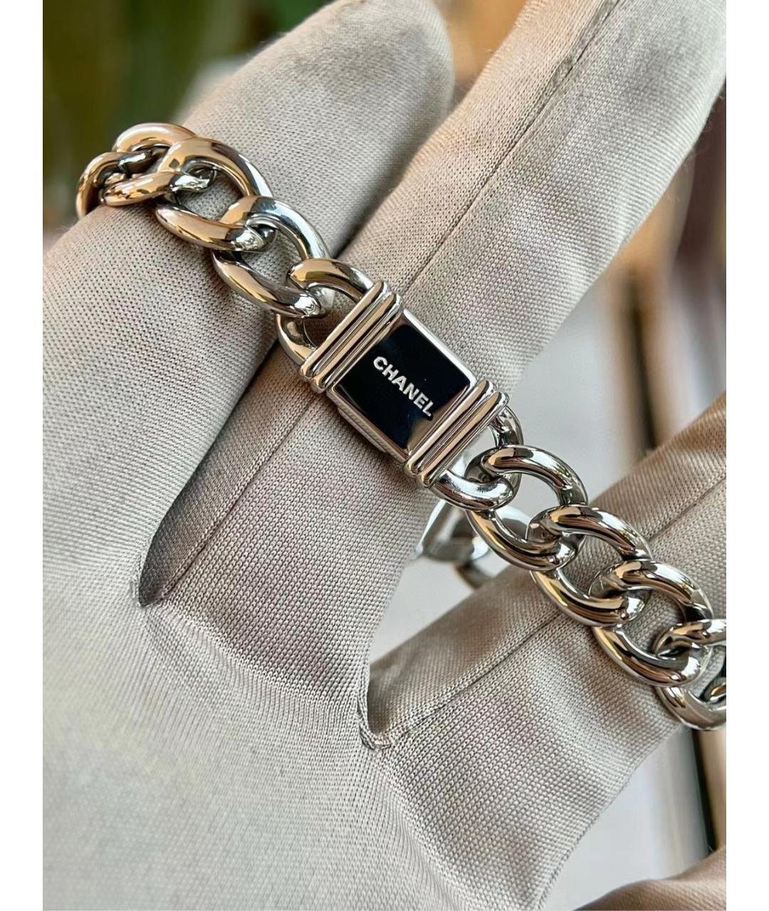 CHANEL Серебряные часы, фото 4
