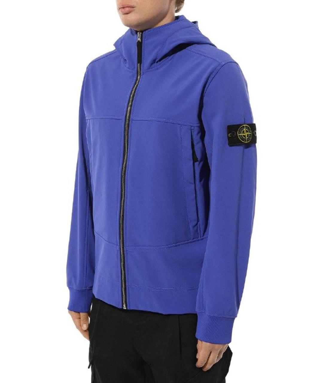 STONE ISLAND Синяя куртка, фото 9