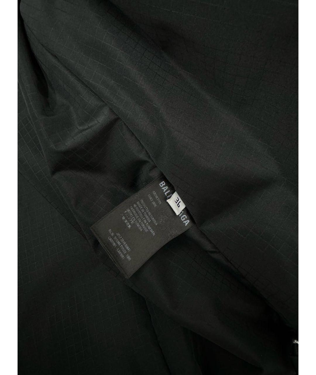 BALENCIAGA Черный пуховик, фото 5