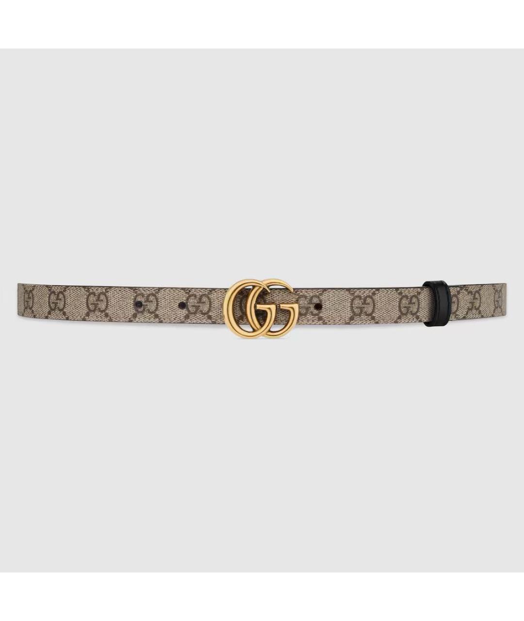 GUCCI Черный кожаный ремень, фото 2
