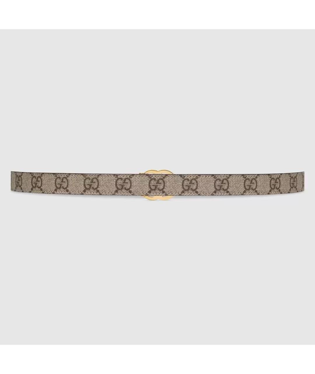 GUCCI Черный кожаный ремень, фото 5