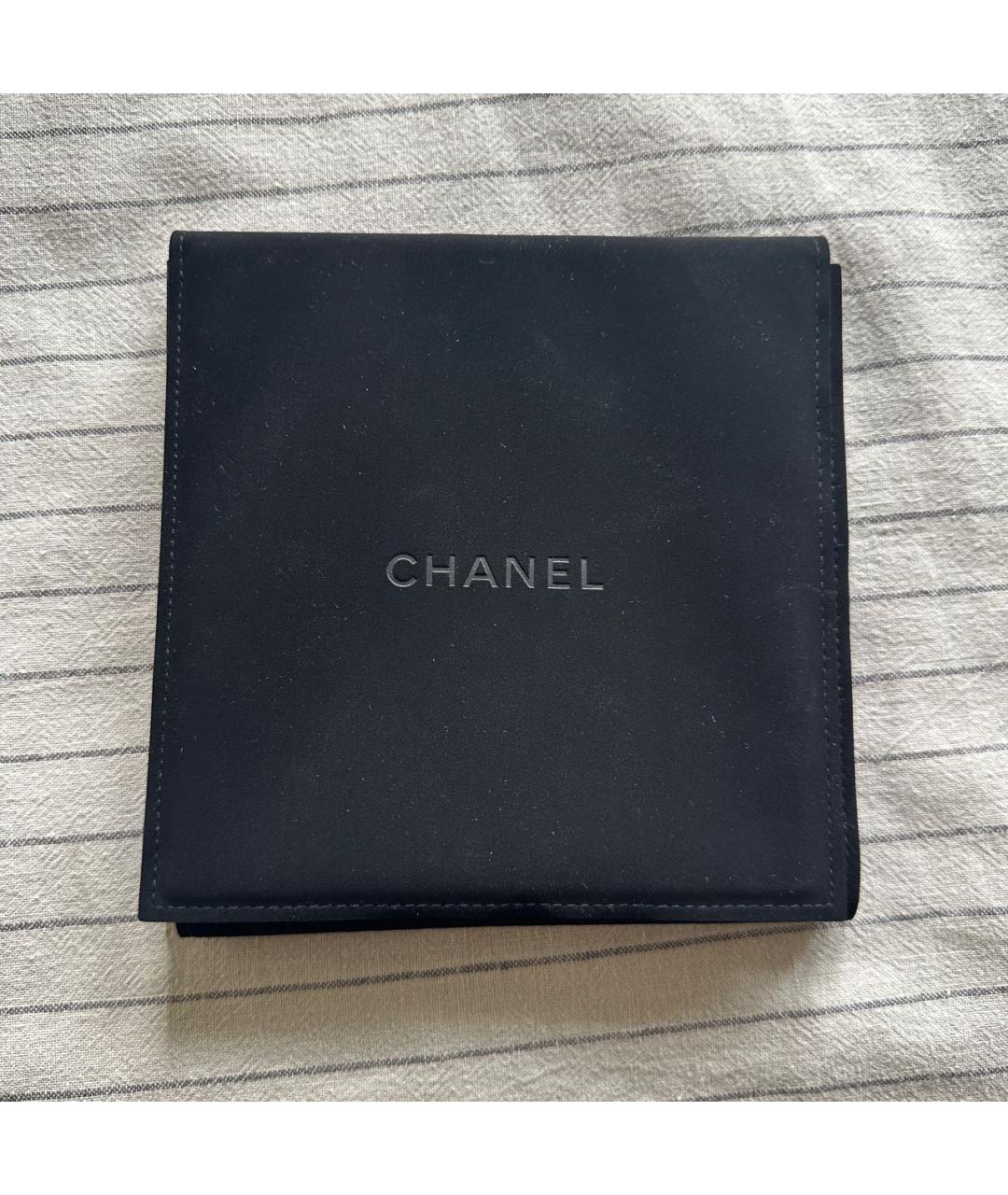 CHANEL Черная металлическая подвеска, фото 4