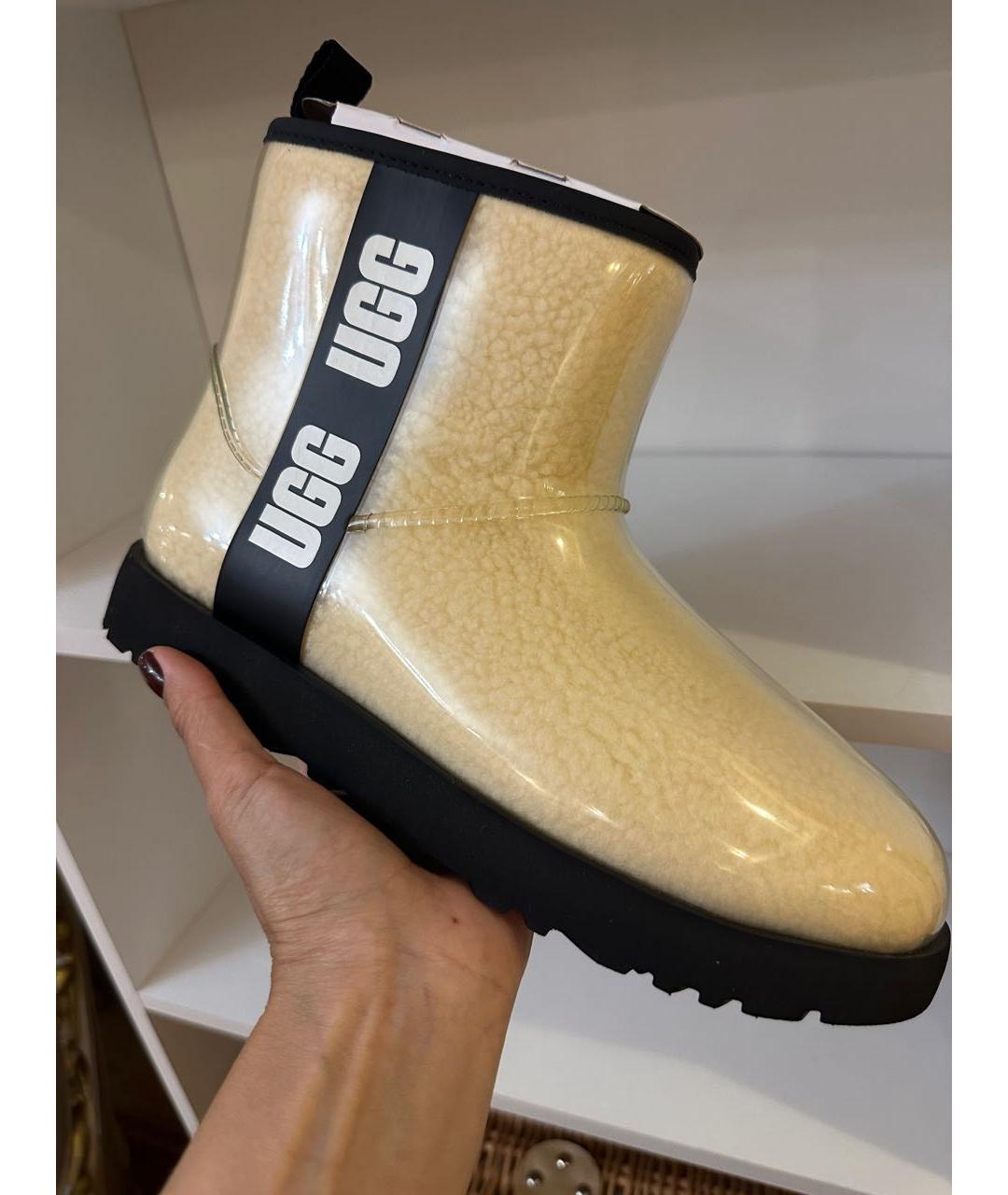 UGG AUSTRALIA Бежевые сапоги, фото 6