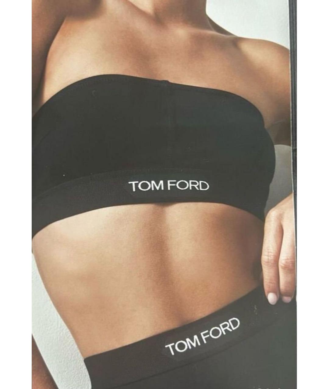 TOM FORD Черная майка, фото 3