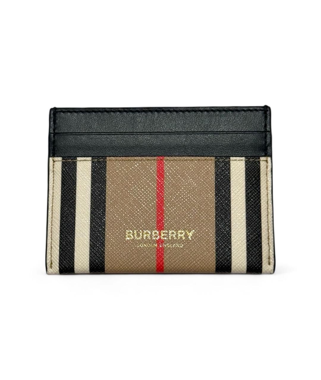 BURBERRY Кожаный кардхолдер, фото 1