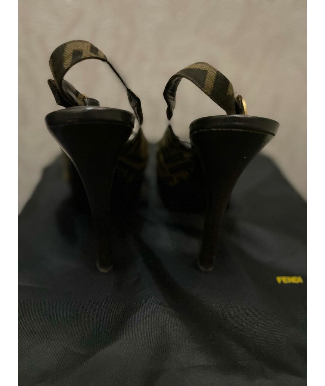 FENDI Коричневые туфли, фото 4