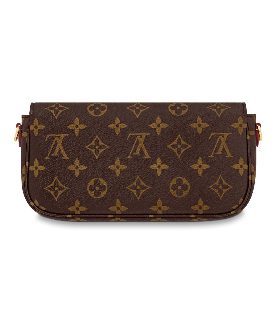 LOUIS VUITTON Коричневая сумка через плечо, фото 3