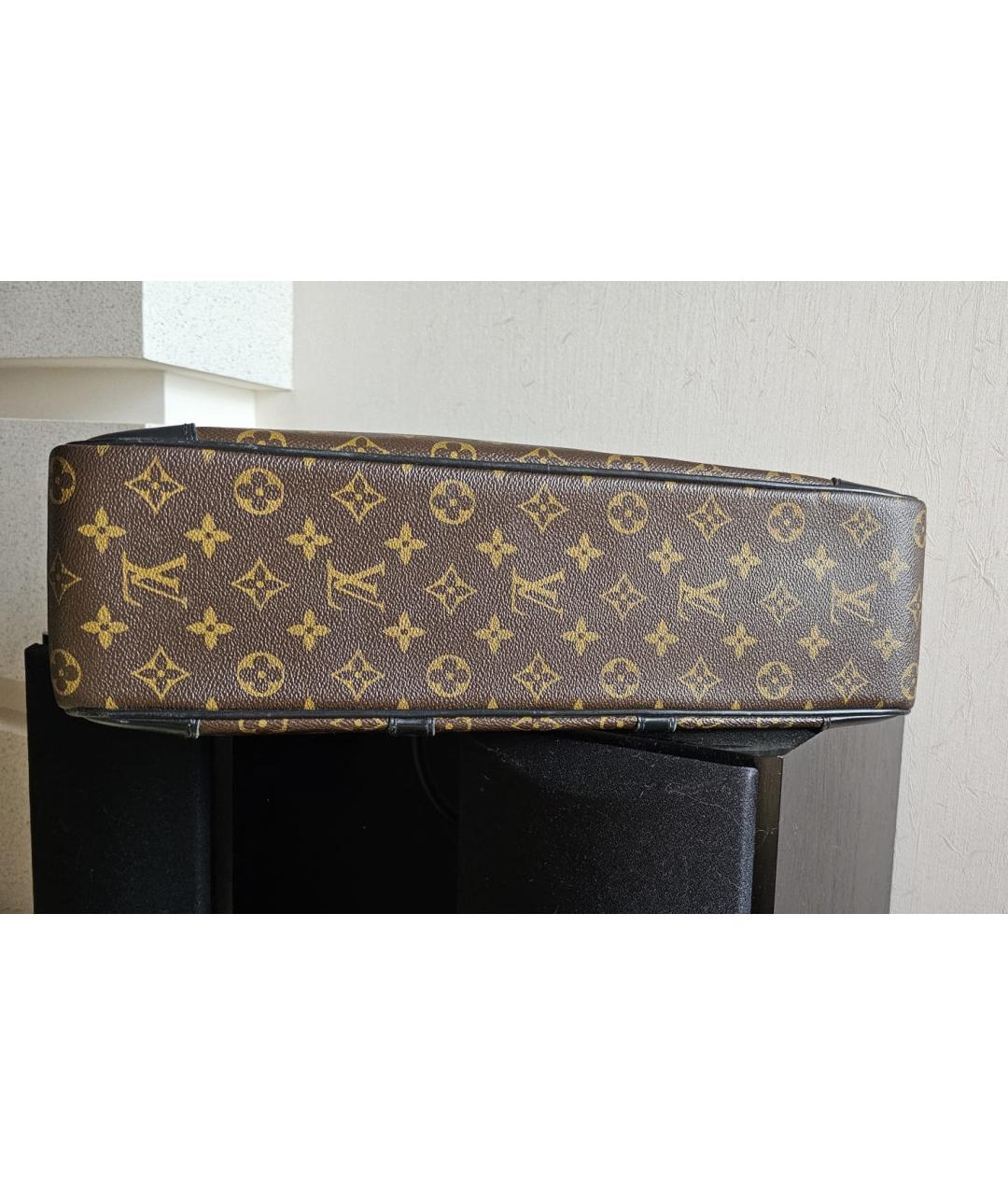 LOUIS VUITTON Коричневая дорожная/спортивная сумка, фото 3