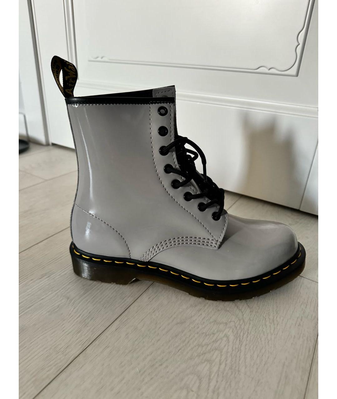 DR. MARTENS Серые ботинки, фото 8