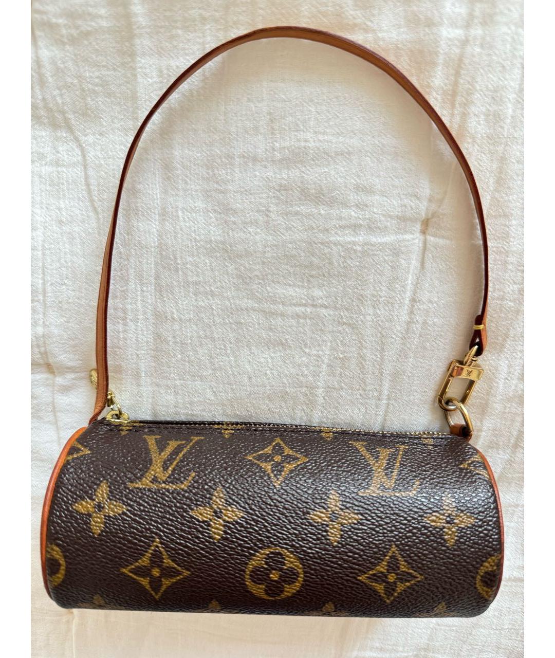 LOUIS VUITTON Коричневая сумка через плечо, фото 2