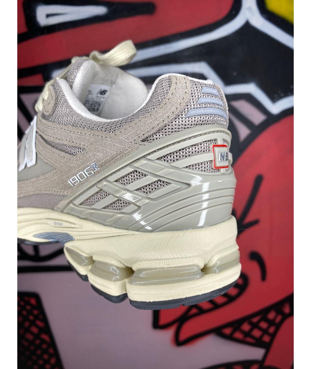 NEW BALANCE Бежевые текстильные кроссовки, фото 6