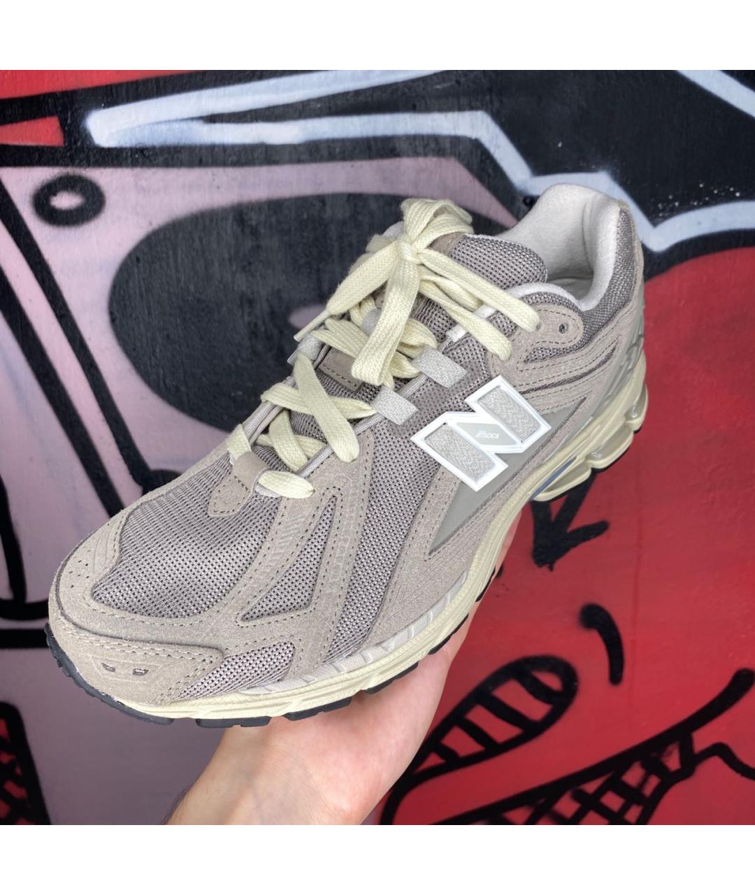 NEW BALANCE Бежевые текстильные кроссовки, фото 5