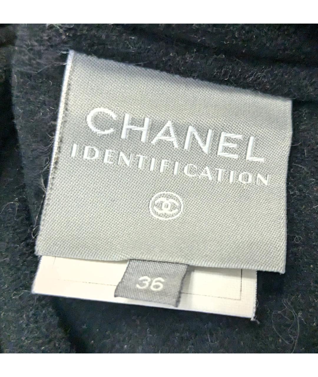 CHANEL Черная полиэстеровая куртка, фото 8