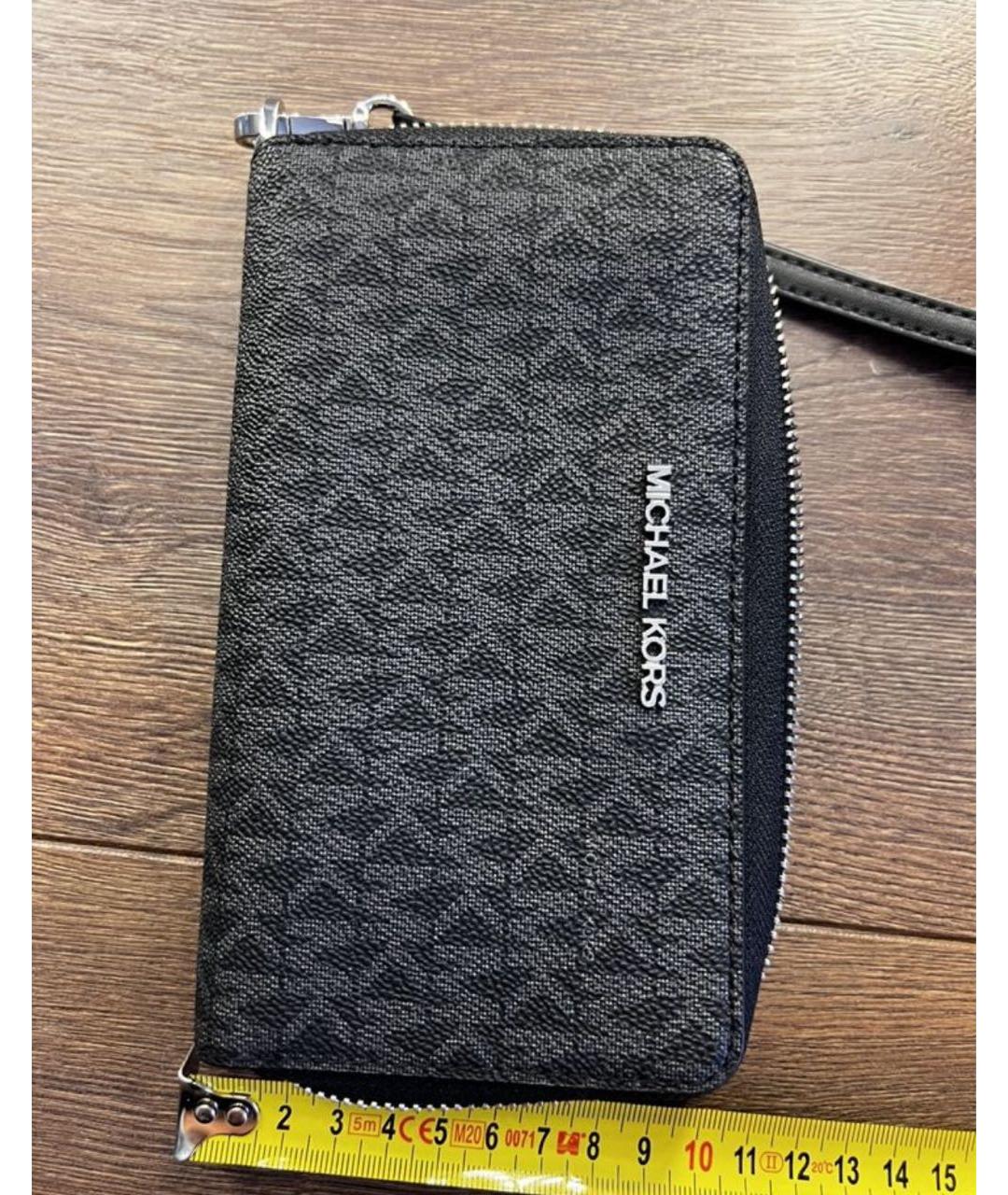 MICHAEL KORS Черный кошелек, фото 4