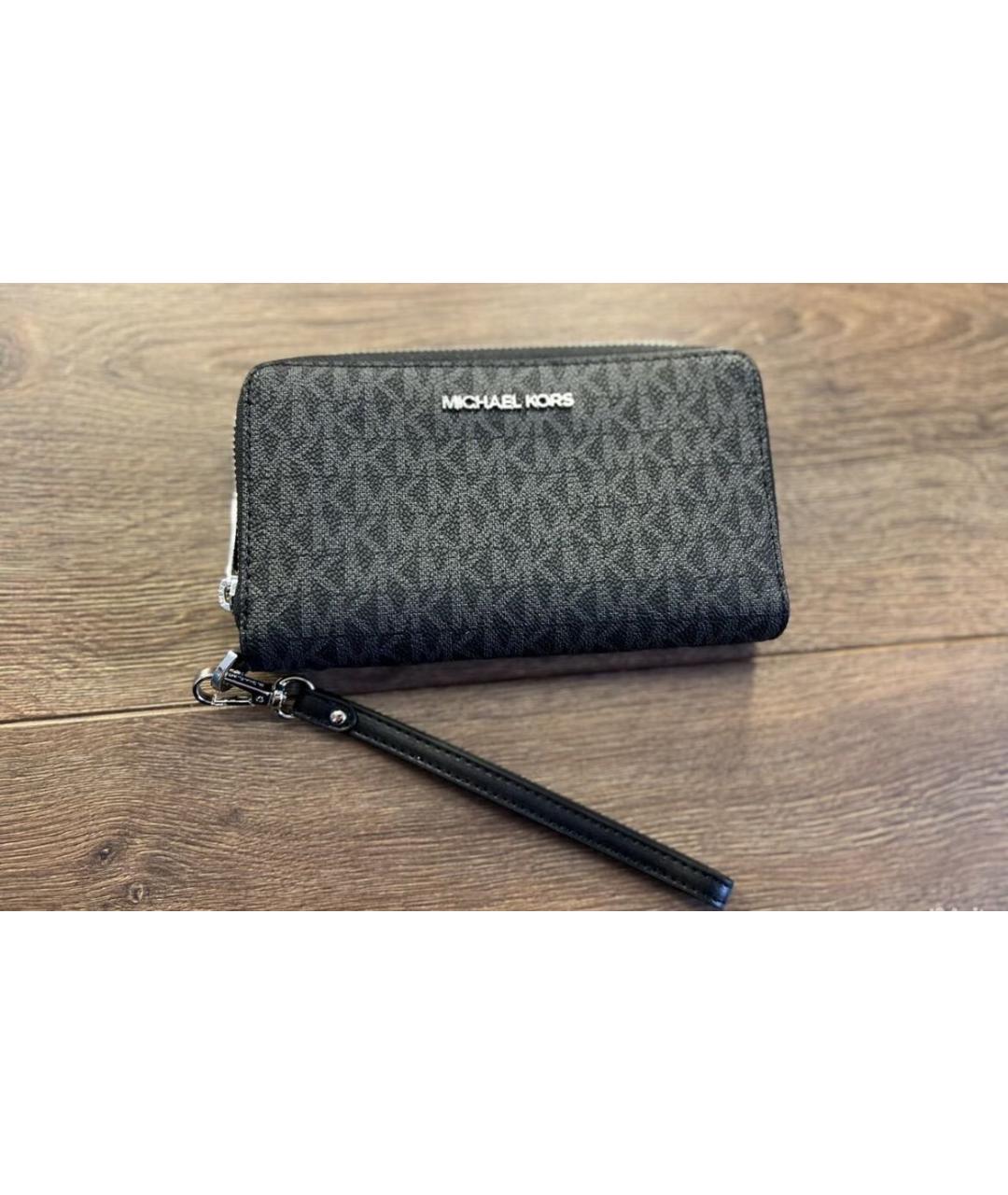 MICHAEL KORS Черный кошелек, фото 5