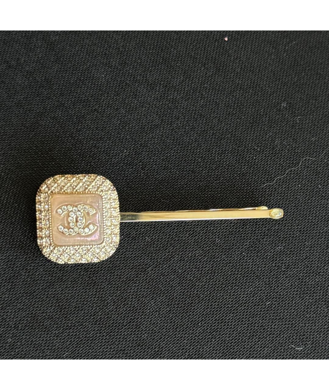 CHANEL Розовая заколка, фото 6