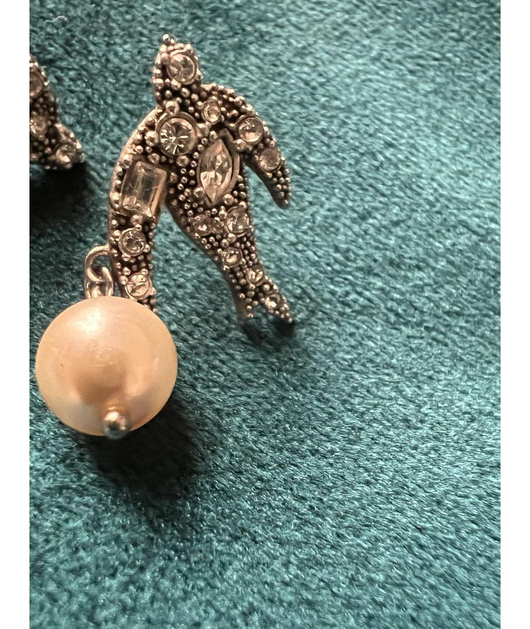 MIU MIU Серебряные серебряные серьги, фото 5