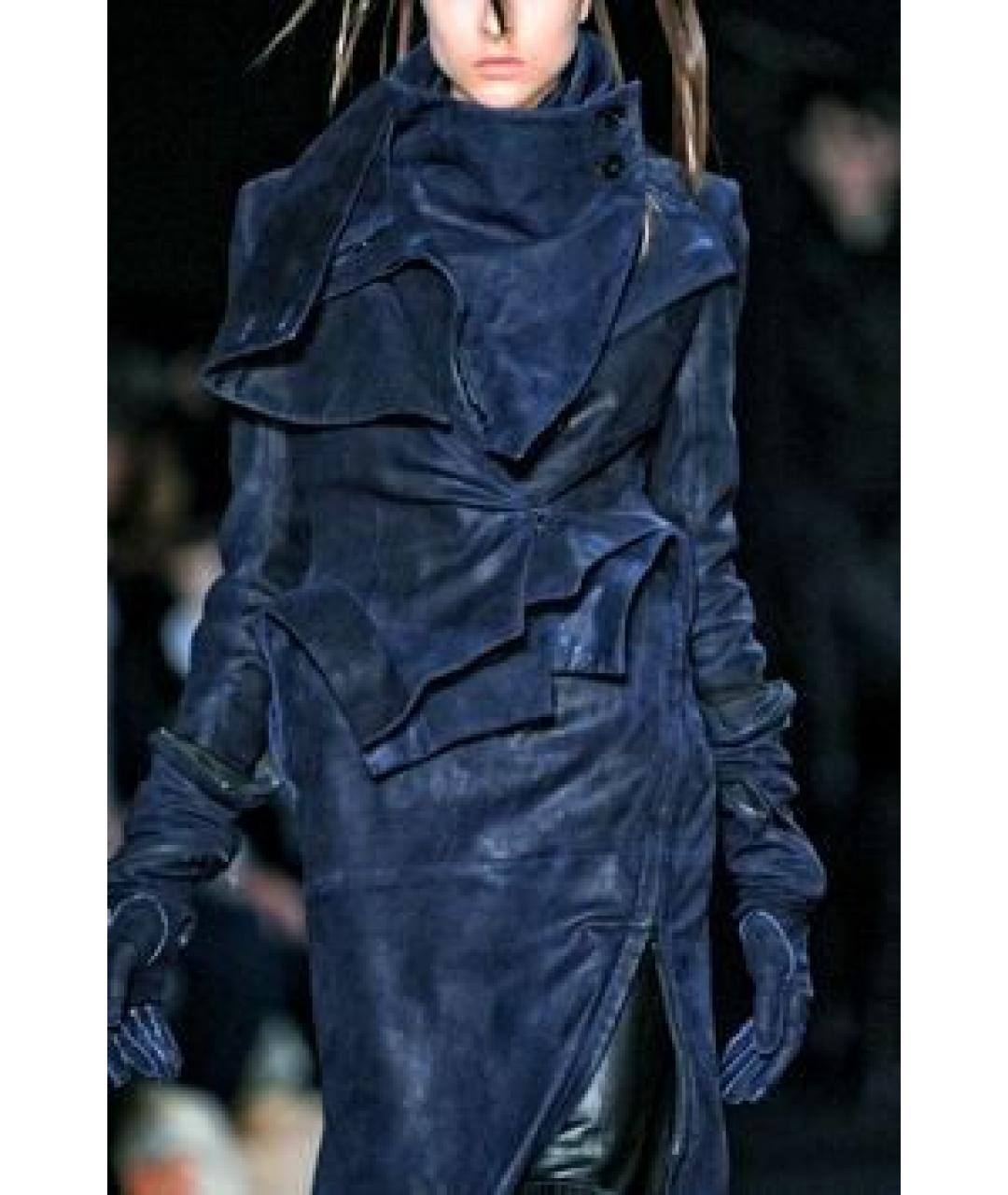 ANN DEMEULEMEESTER Синяя куртка, фото 9
