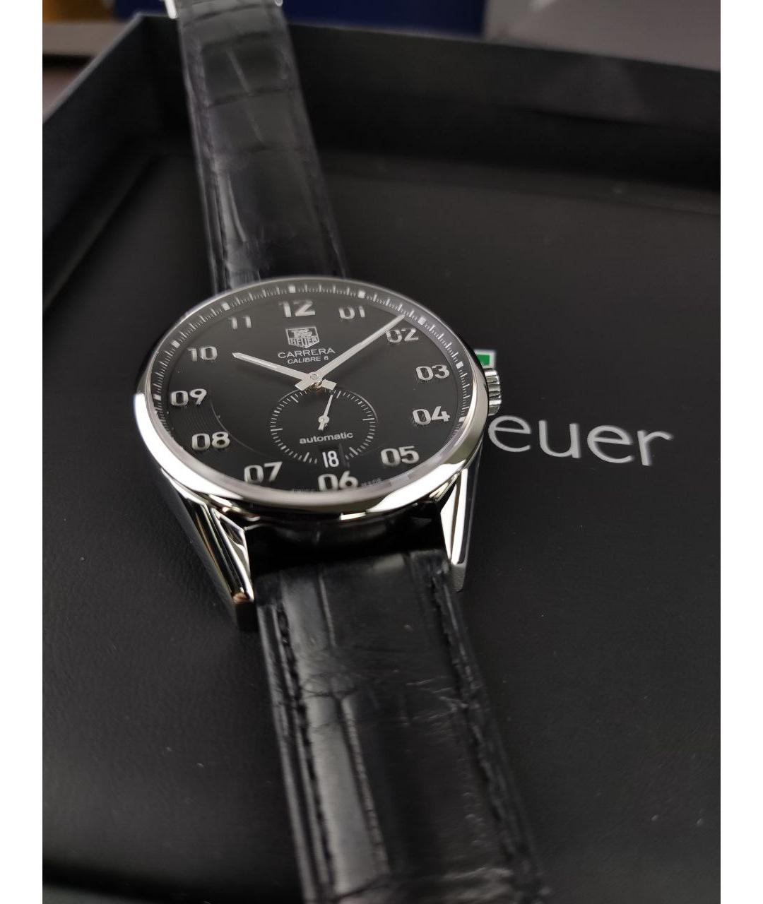 TAG HEUER Черные часы, фото 4