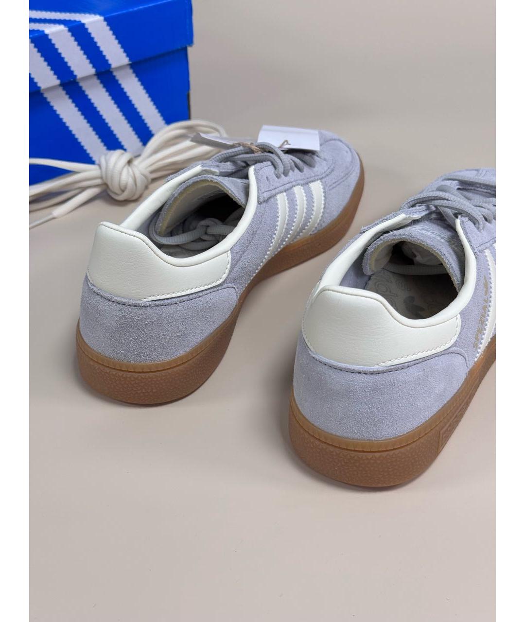 ADIDAS Серые замшевые кеды, фото 6