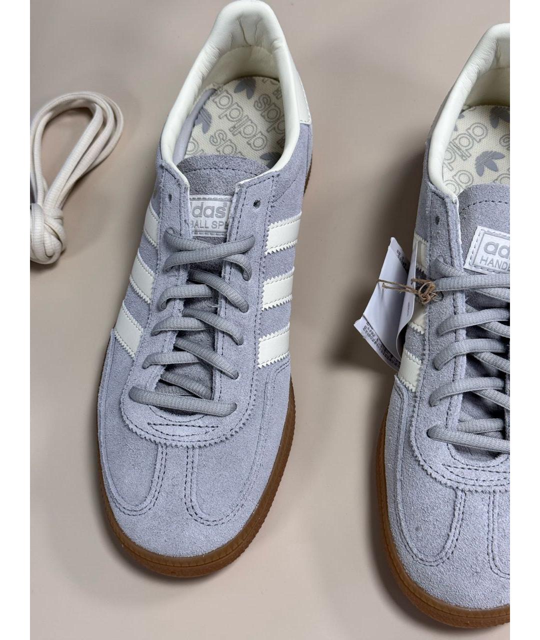 ADIDAS Серые замшевые кеды, фото 3