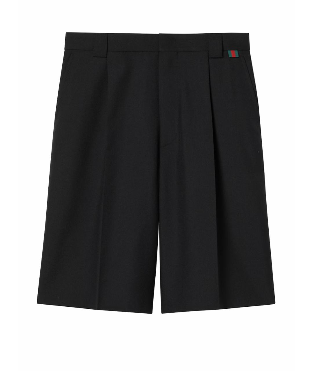 GUCCI Черные шорты, фото 1