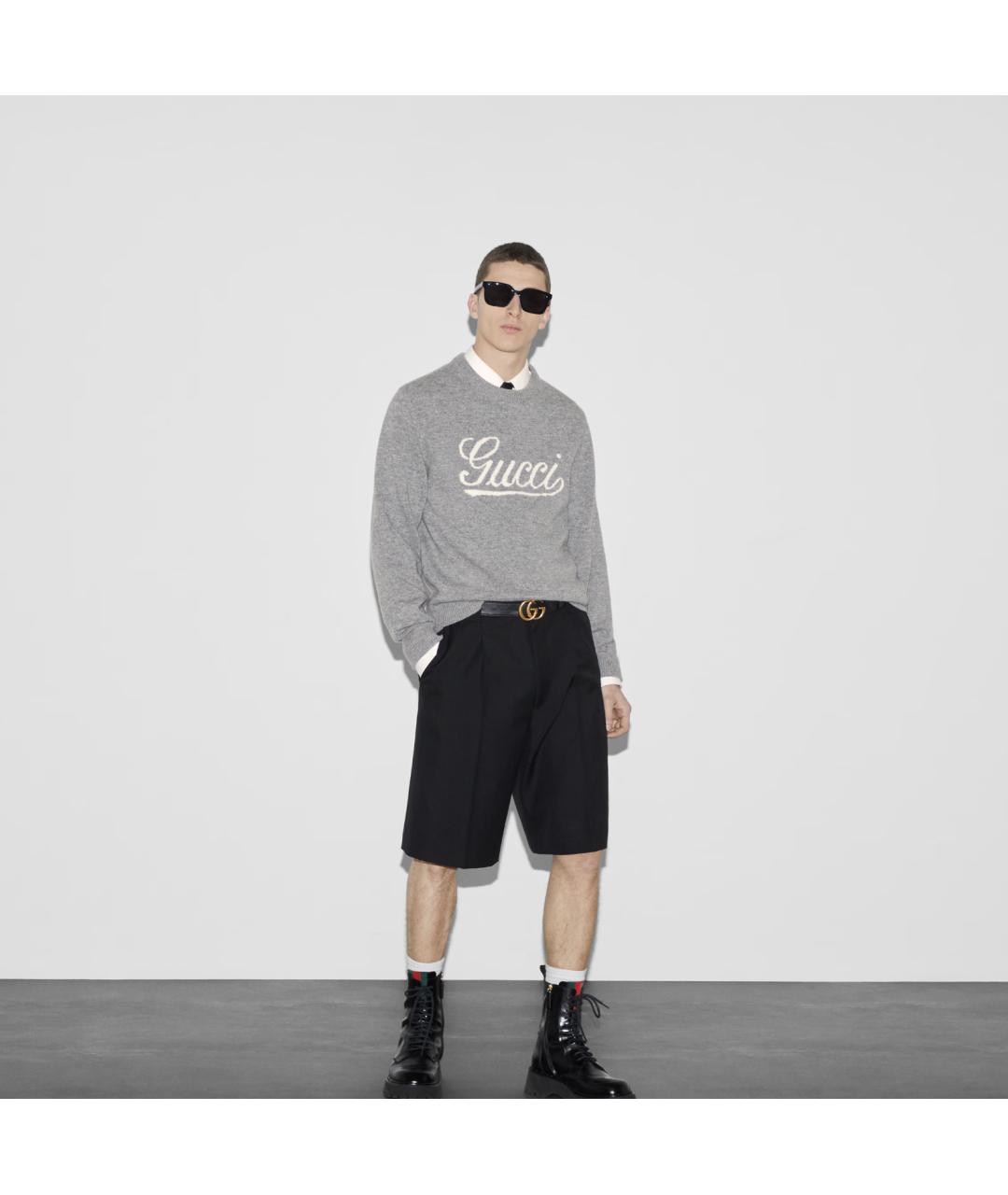GUCCI Черные шорты, фото 5