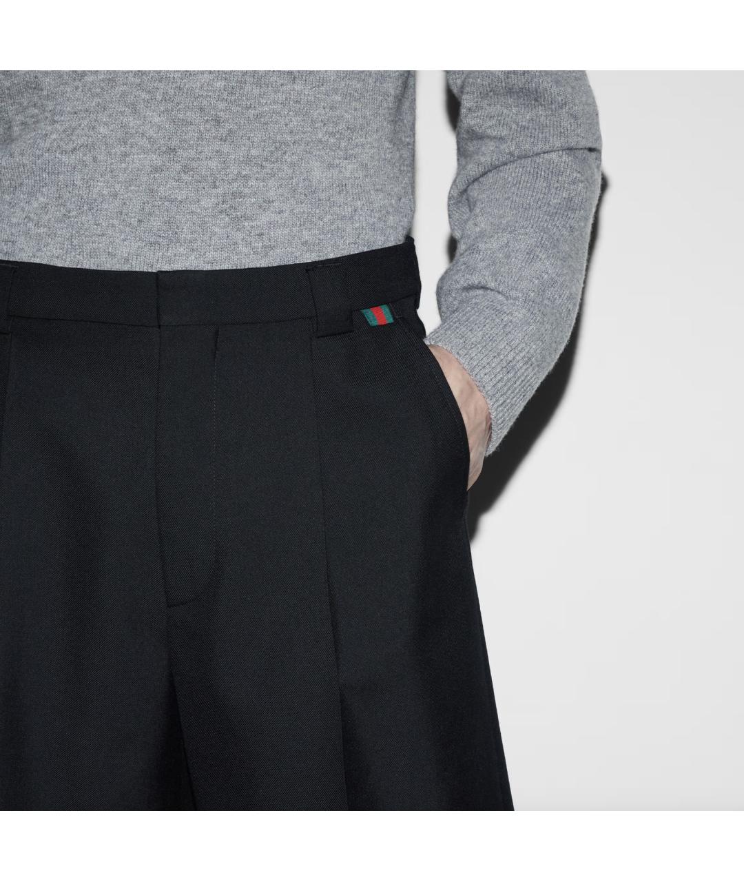 GUCCI Черные шорты, фото 4