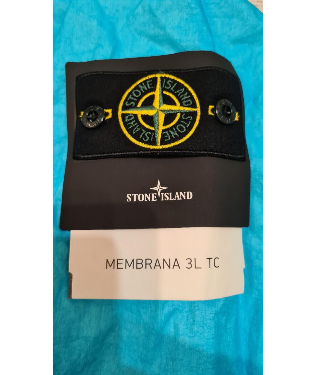 STONE ISLAND Голубая куртка, фото 4