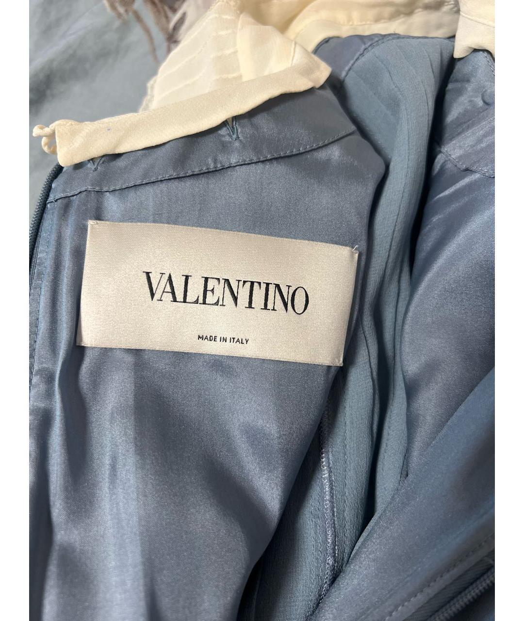 VALENTINO Голубое платье, фото 4