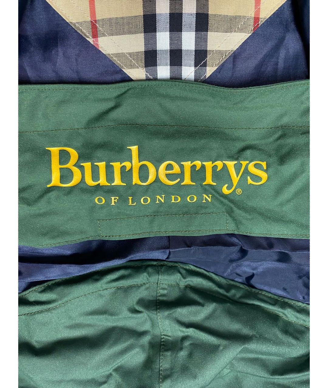 BURBERRY Зеленая куртка, фото 5