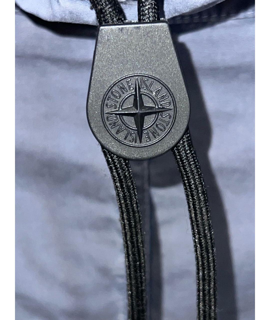 STONE ISLAND Голубая хлопковая куртка, фото 5