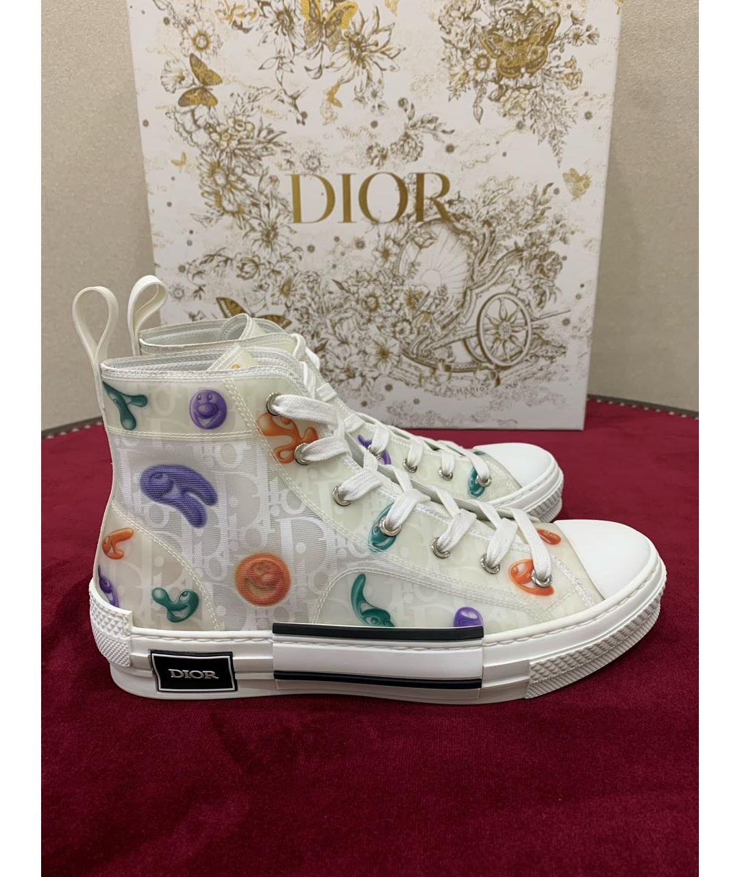 CHRISTIAN DIOR Мульти высокие кроссовки / кеды, фото 5