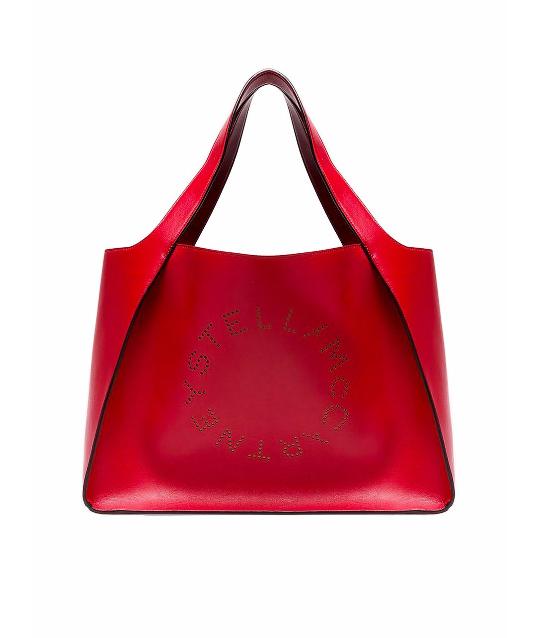 STELLA MCCARTNEY Красная сумка тоут из искусственной кожи, фото 1