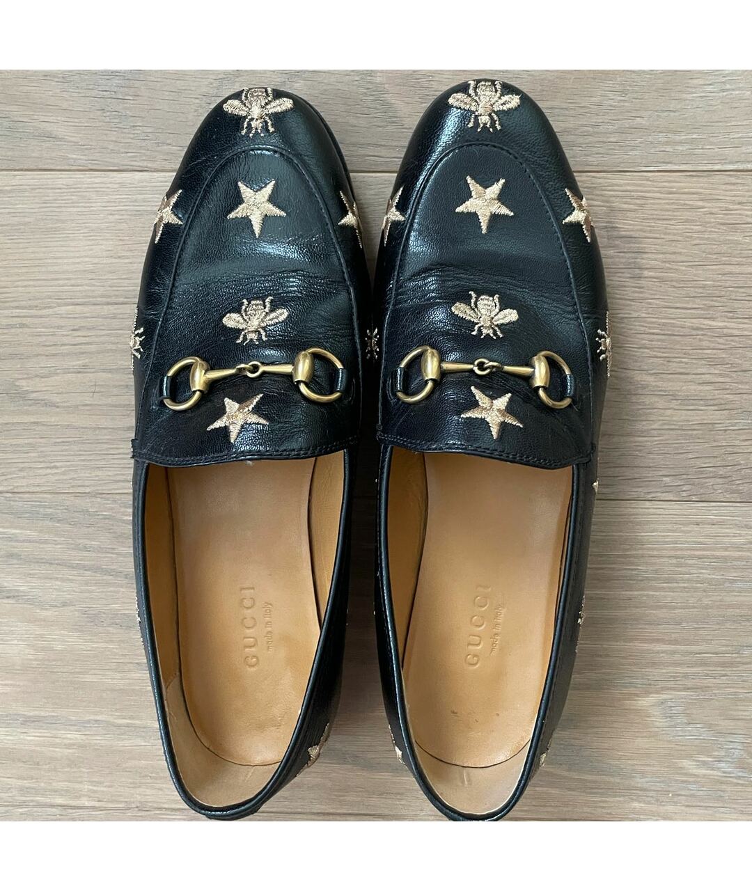 GUCCI Черные кожаные лоферы, фото 3