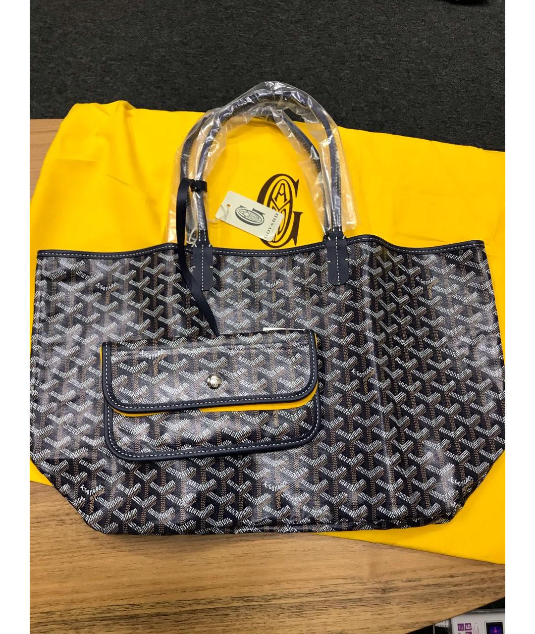 GOYARD Коричневая сумка тоут, фото 2