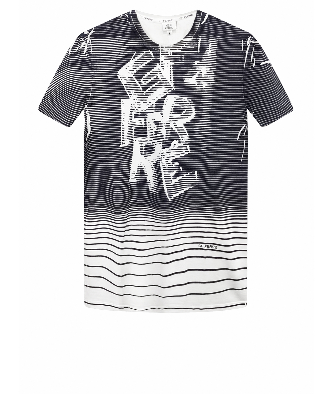 GIANFRANCO FERRE Белая хлопко-эластановая футболка, фото 1