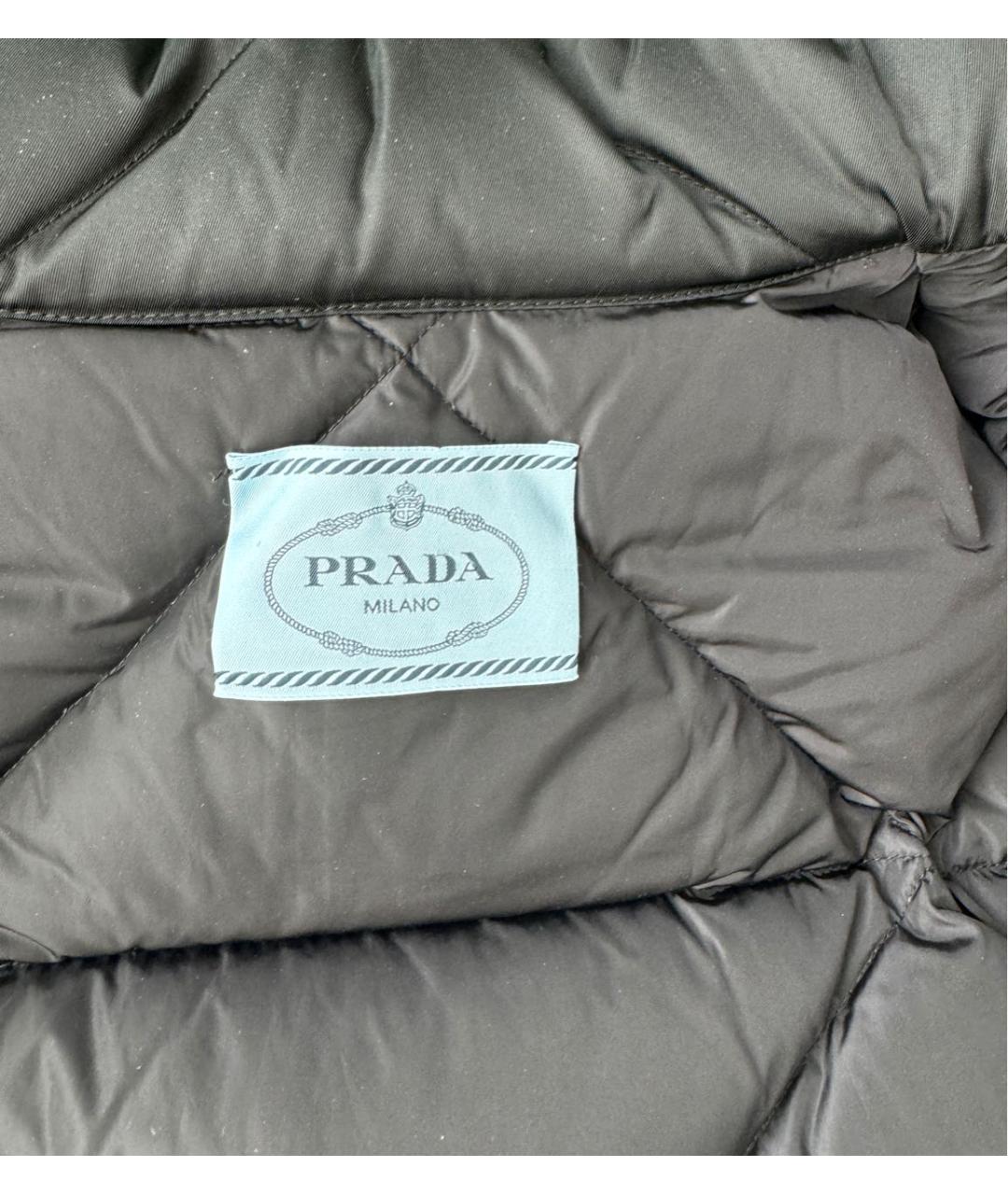 PRADA Черная куртка, фото 3