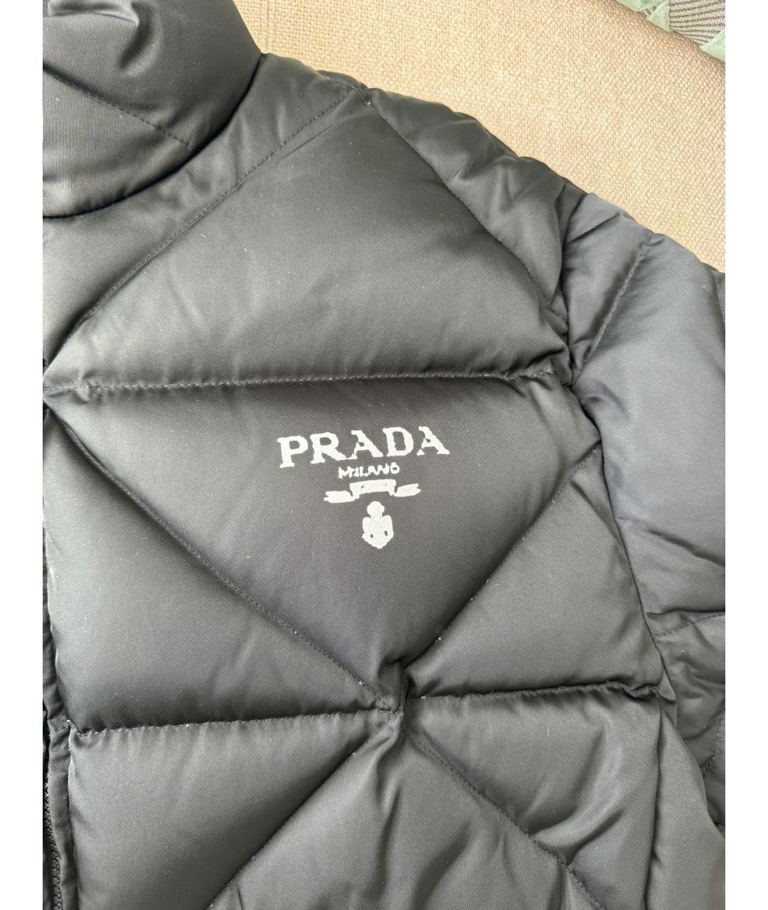 PRADA Черная куртка, фото 5