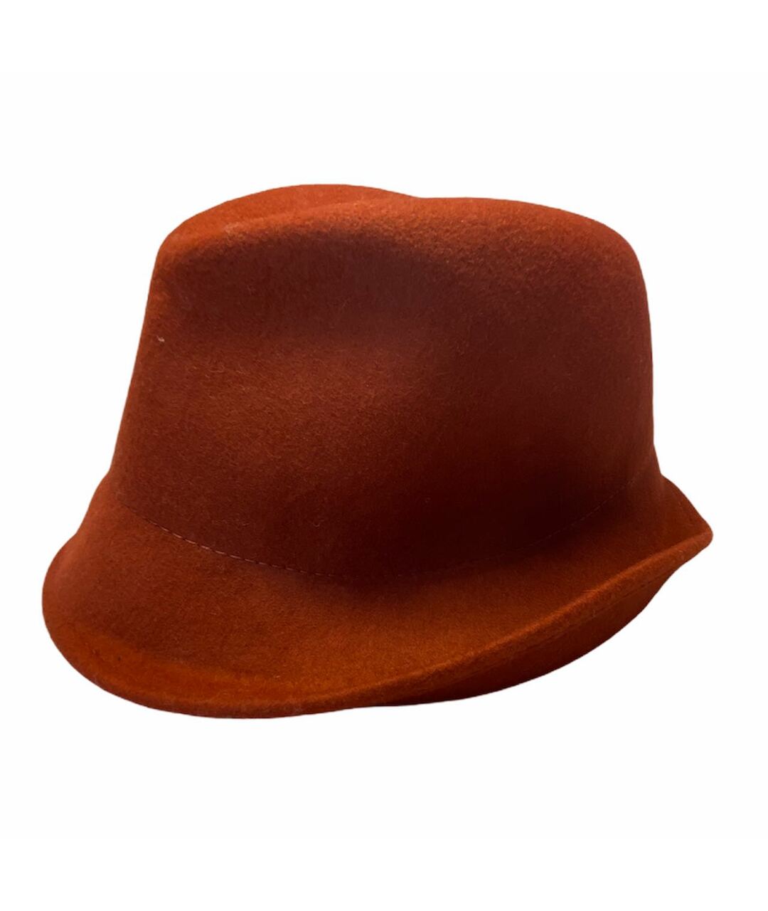 MAURO GRIFONI Коричневая шерстяная шляпа, фото 2