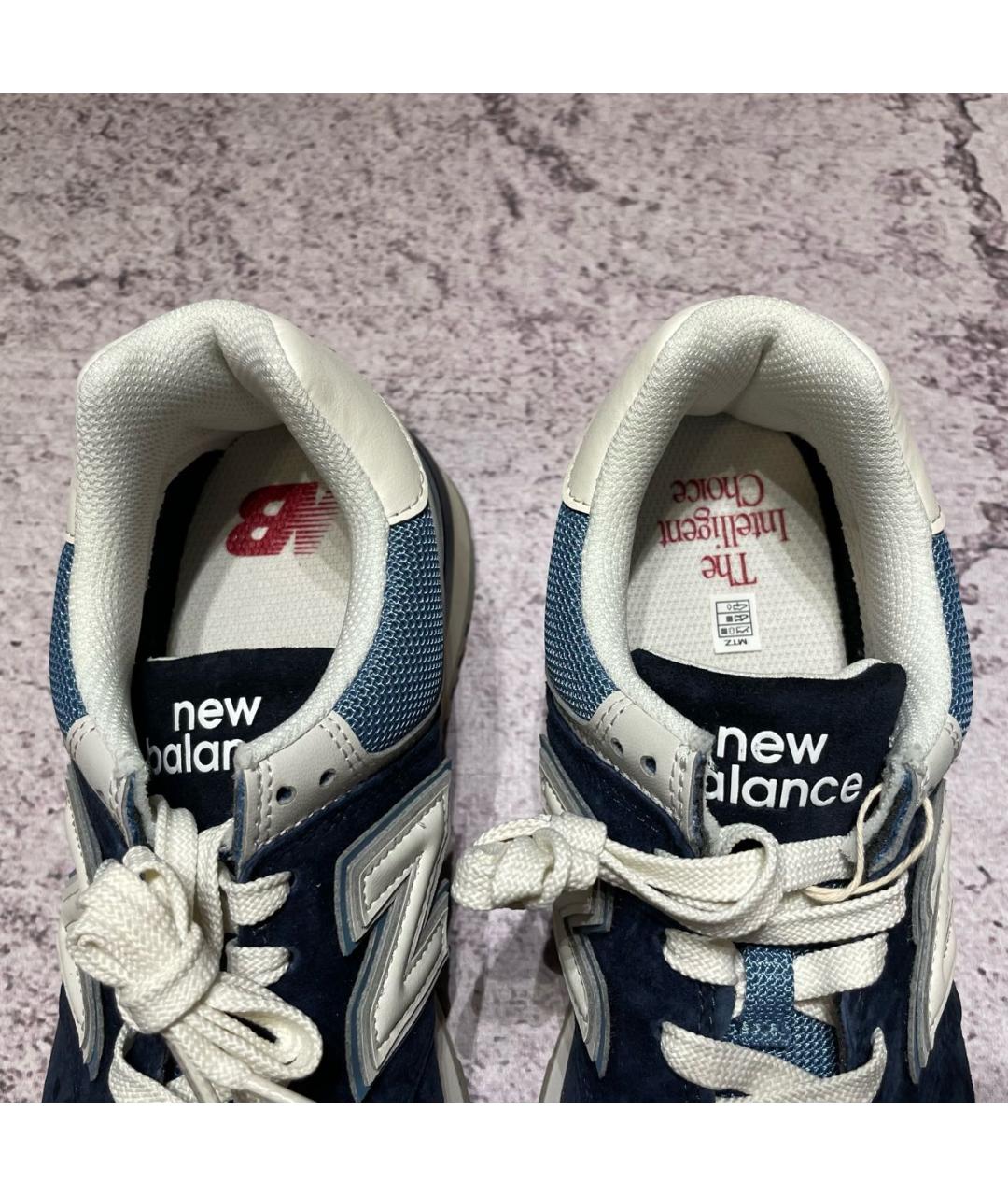 NEW BALANCE Синие низкие кроссовки / кеды, фото 3