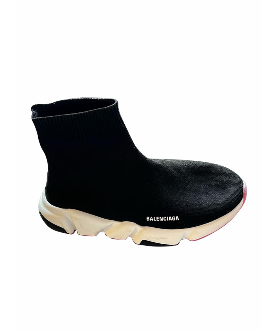 BALENCIAGA KIDS Черные кеды, фото 1