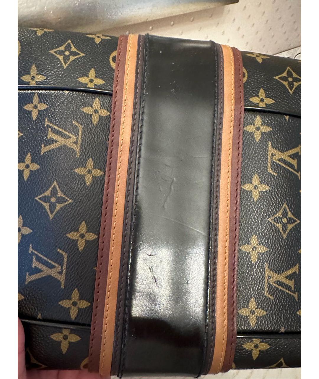 LOUIS VUITTON Коричневая дорожная/спортивная сумка, фото 5