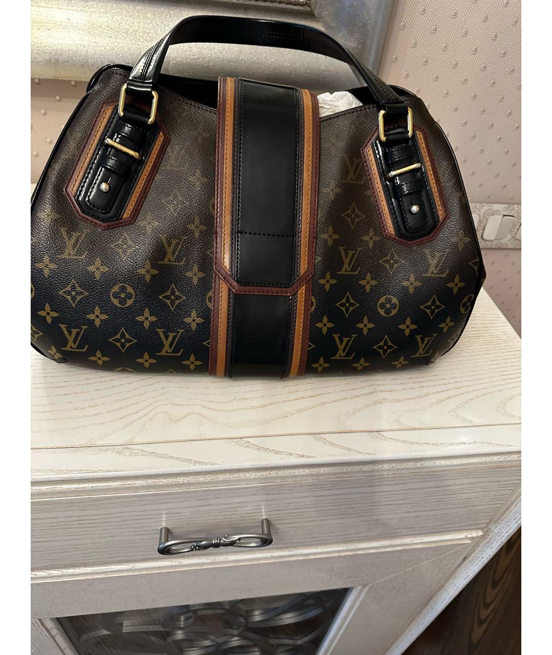 LOUIS VUITTON Коричневая дорожная/спортивная сумка, фото 3