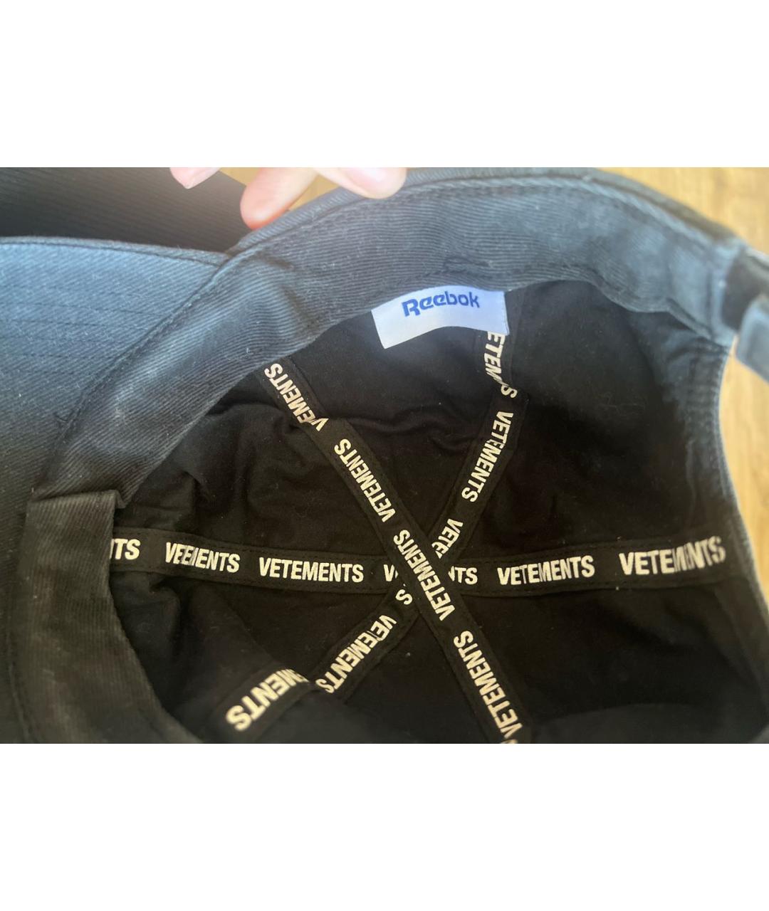 VETEMENTS Черная кепка/бейсболка, фото 5