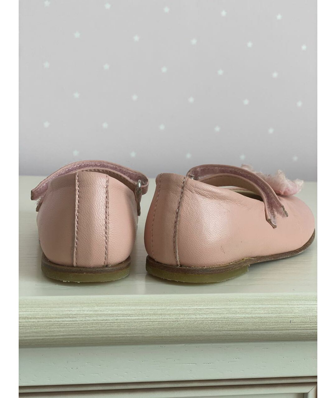 FENDI Розовые кожаные туфли, фото 4