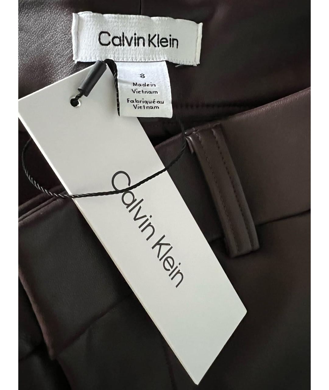 CALVIN KLEIN Коричневые шорты, фото 3