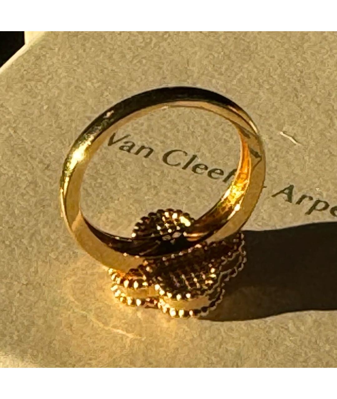 VAN CLEEF & ARPELS Золотое кольцо из желтого золота, фото 4