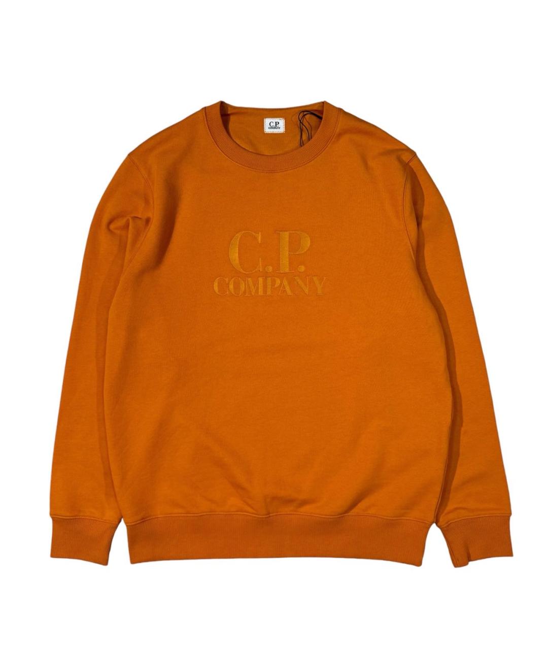 CP COMPANY Оранжевый хлопковый джемпер / свитер, фото 1