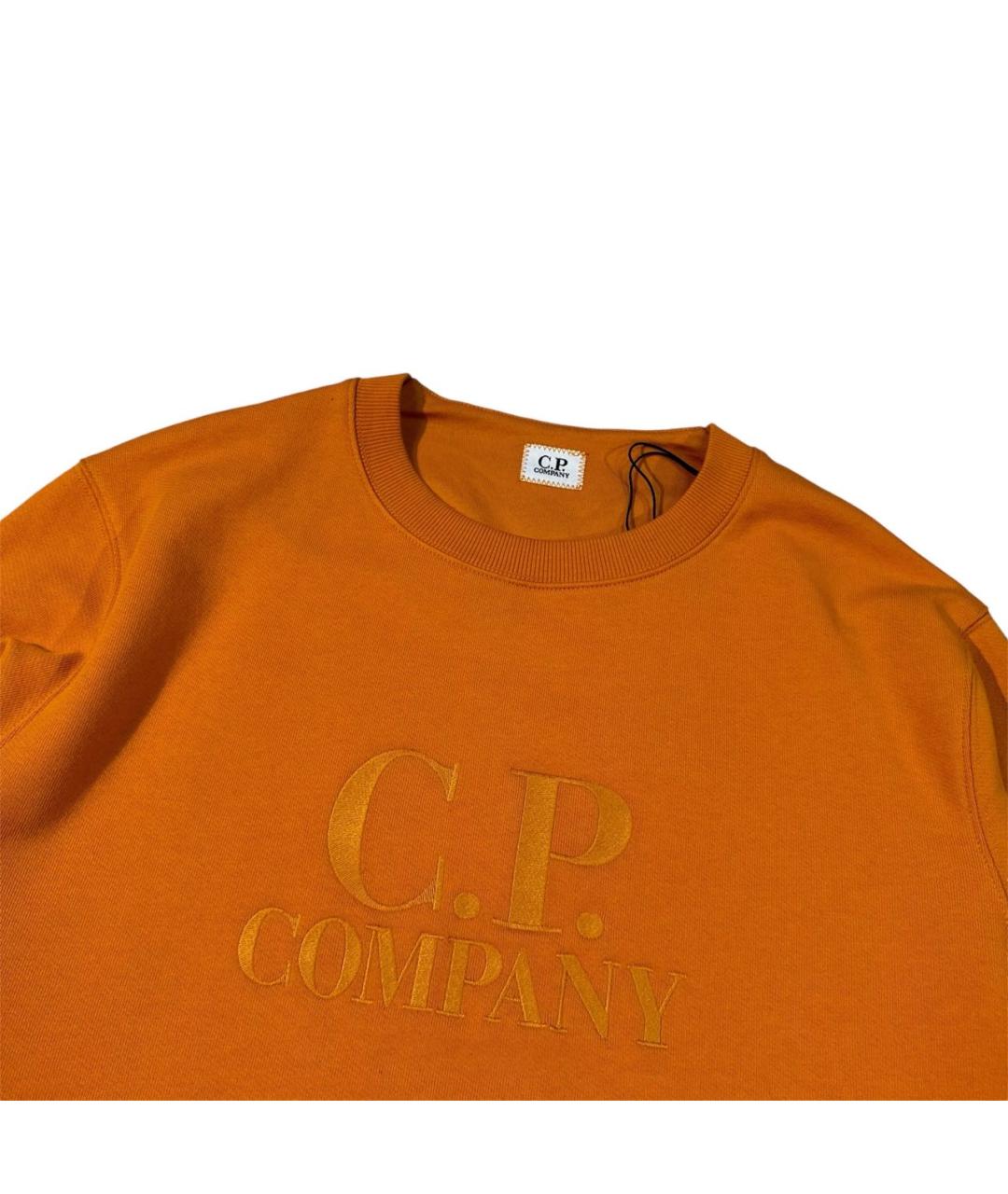 CP COMPANY Оранжевый хлопковый джемпер / свитер, фото 4